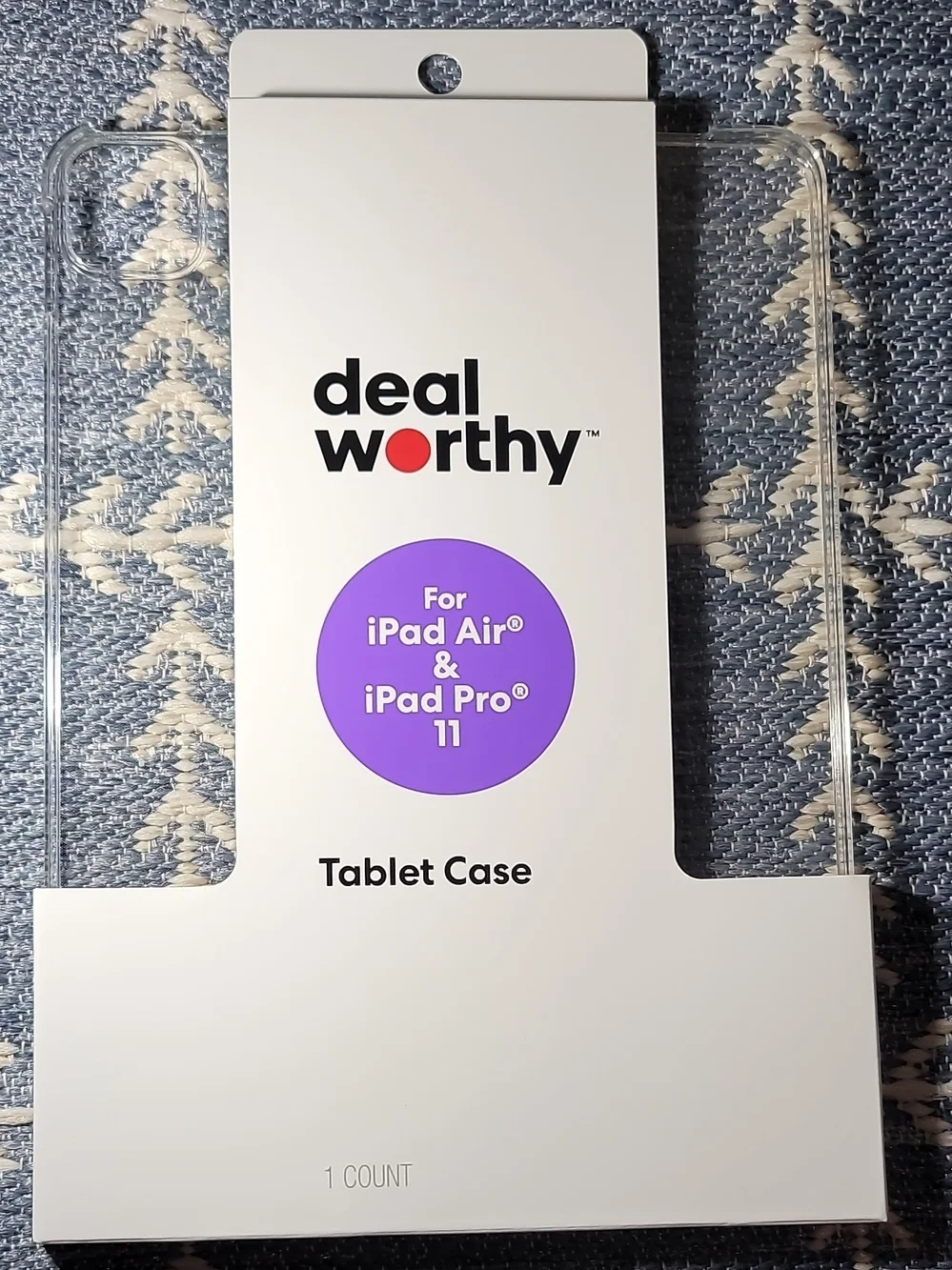 Clear Tablet Case for iPad Air & iPad Pro 11 - Transparent